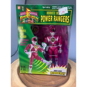 1994 Bandai Mighty Morphin Power Rangers Deluxe Karate Action Kimberly 8" Figure